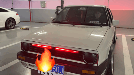 6万买一辆「魔改」的捷达，看到这套车灯，惊呆了