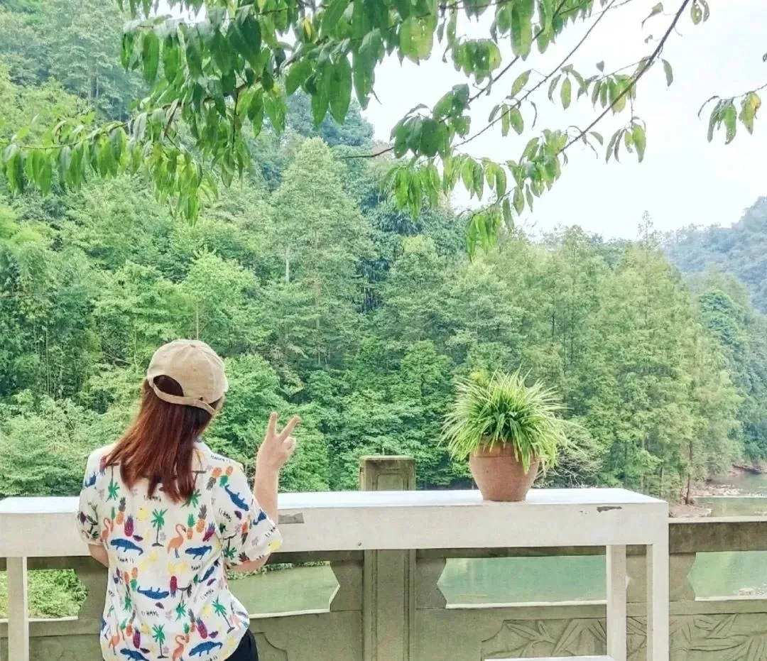 成都1.5刹拢!这个小众森林古镇,清凉耍水、网红拍照、喝茶休闲