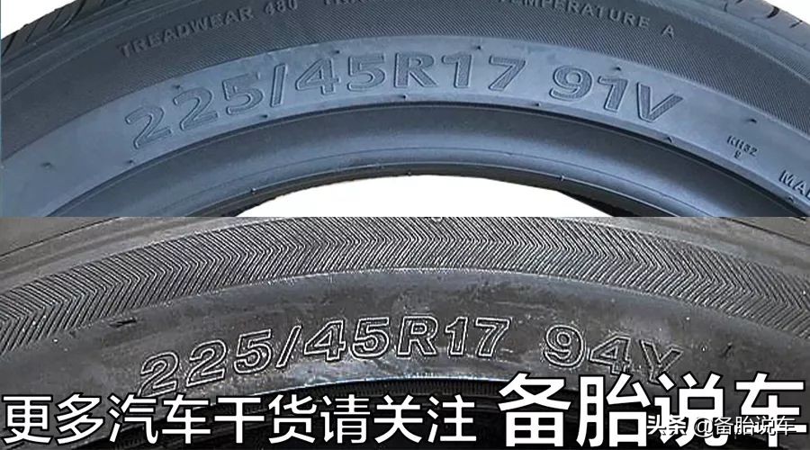 轮胎上刻的225/45R17什么意思？原来是轮胎的身份证，1次全弄明白