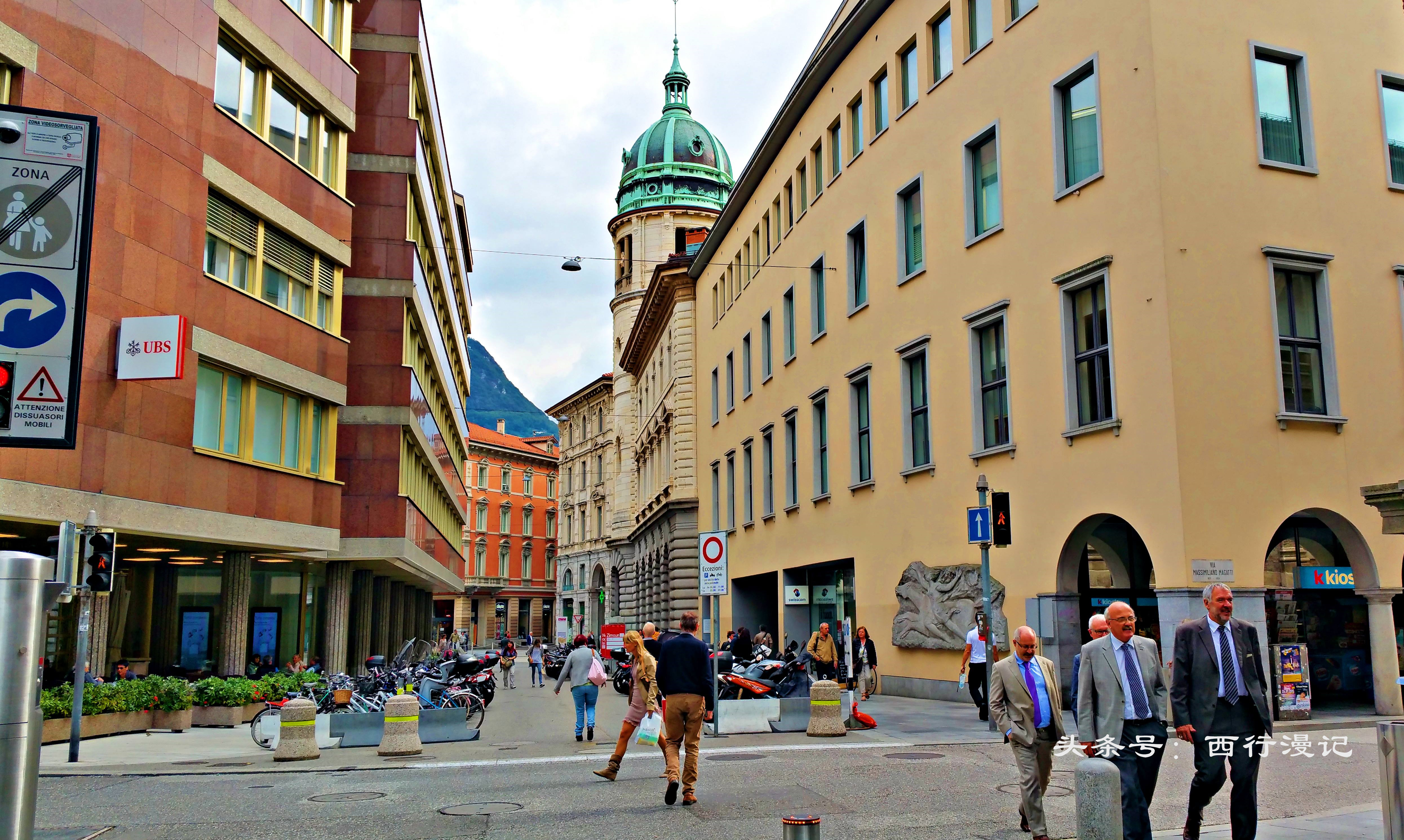 美丽的瑞士,除了雪峰碧湖名山大川,还有法国,德国和意大利范儿