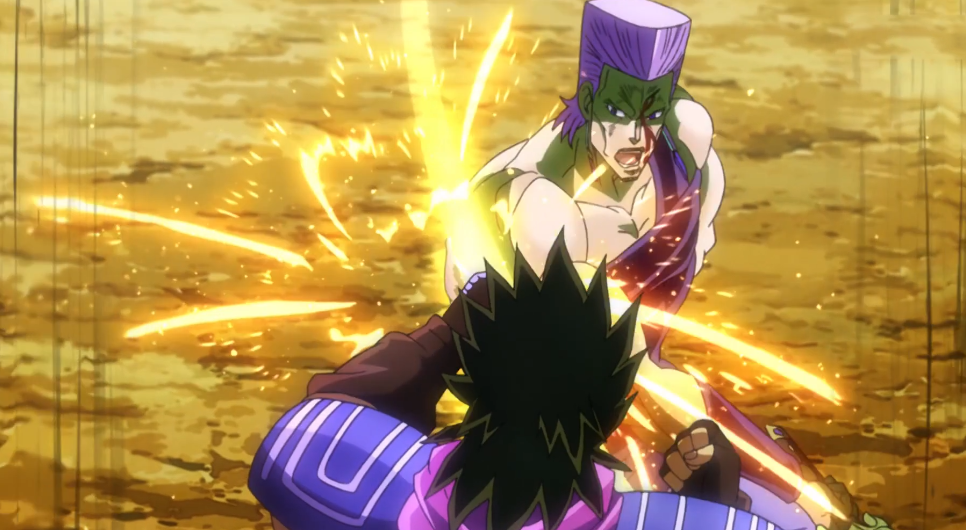 能力堪比白金之星,无敌的二刀流,jojo人物志:阿努比斯神