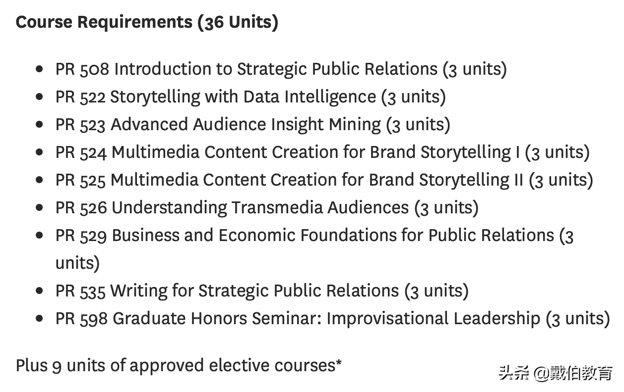 戴伯课堂 | 公共关系专业解析