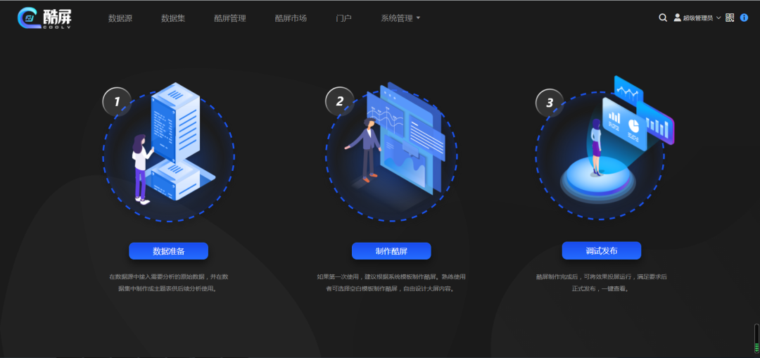 这个大屏可视化产品又更新：UI界面曝光，新增4大实用功能