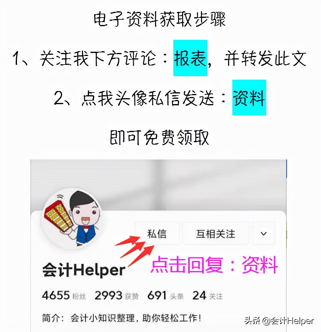 全自动Excel合并报表编制系统，附编制步骤及抵消分录，直接套用