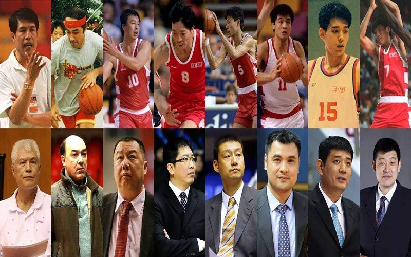 中国历届nba球员有哪些(中国男篮历史最强15人！如都在巅峰，组一队打NBA什么水平？)