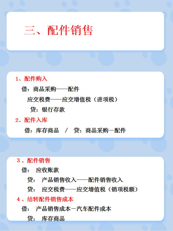 汽修会计小白经常搞混的那些会计分录——干货满满，不看血亏