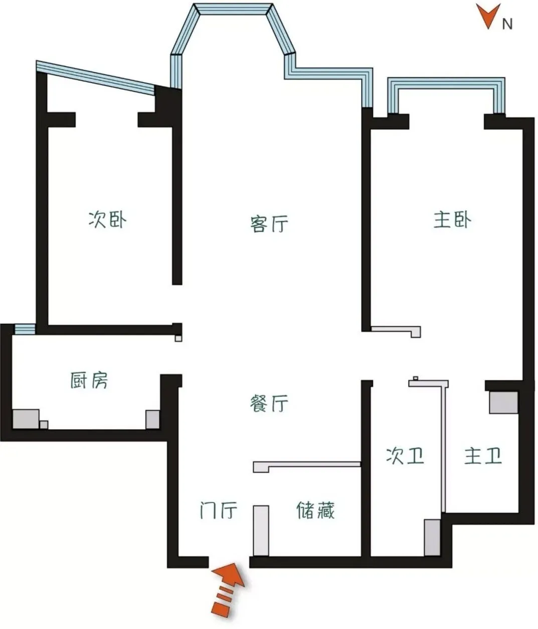 细节满分！北京夫妻打造125㎡轻复古的家，低调又惊艳