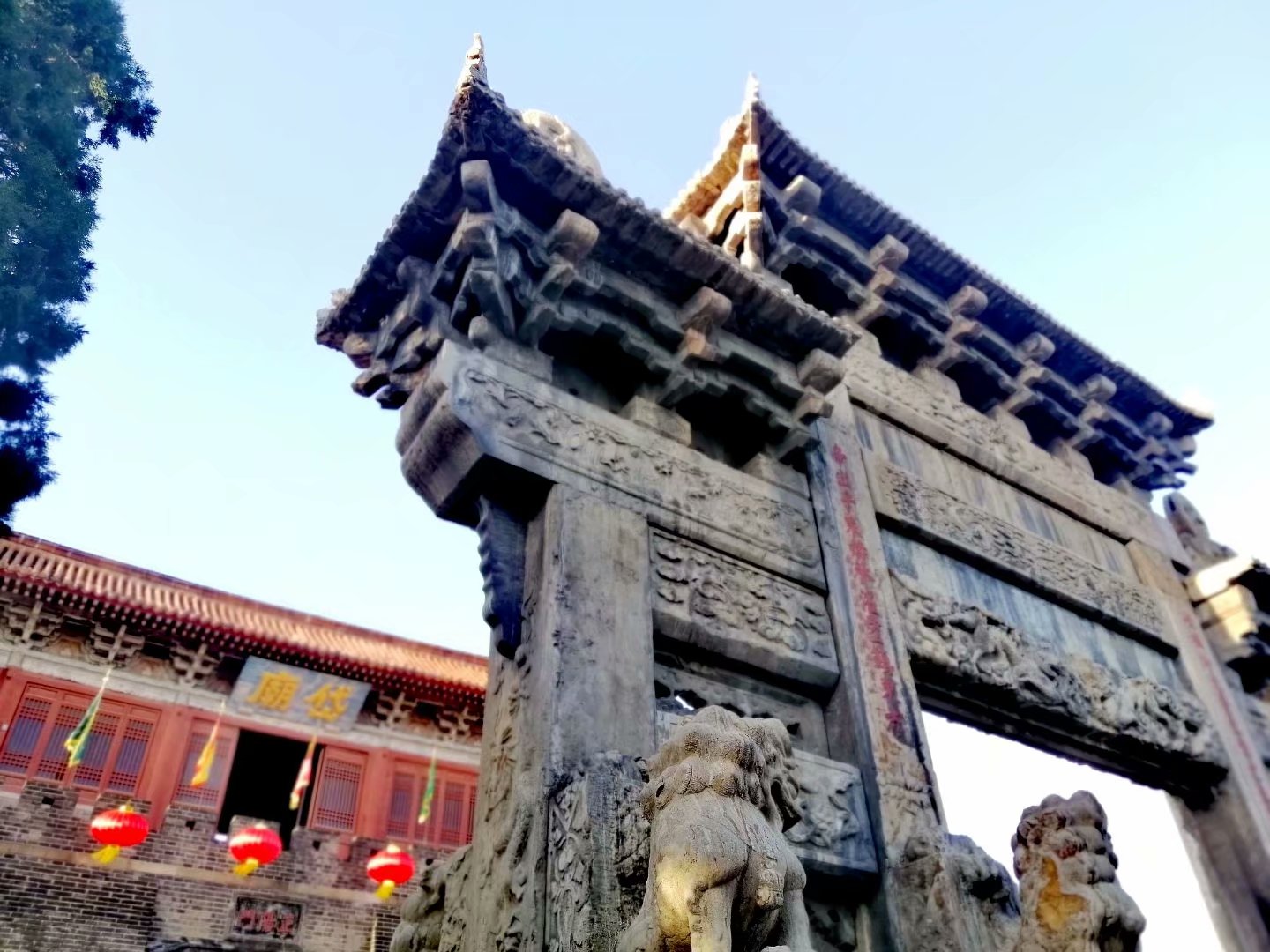中国四大古建筑群之一，山东省泰安市博物馆，东岳庙，岱庙