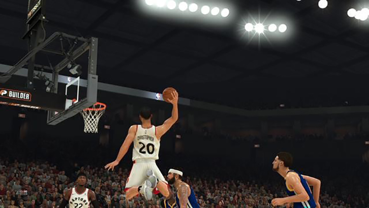 nba2k20手游为什么卡退(逐渐滑向平庸边缘的球场王者——《NBA 2K20》评测)