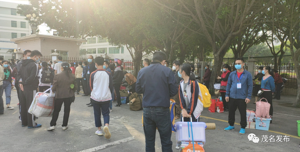 开学啦！多图直击茂名硬核复课第一天