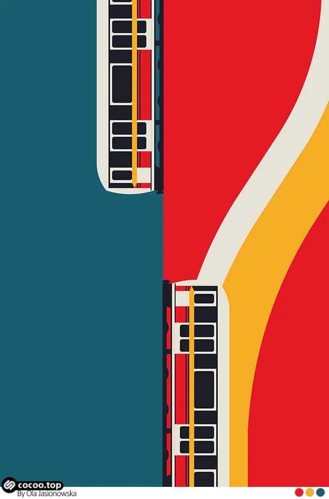 ③红色的中差色主要有橙黄色,黄色和紫色.