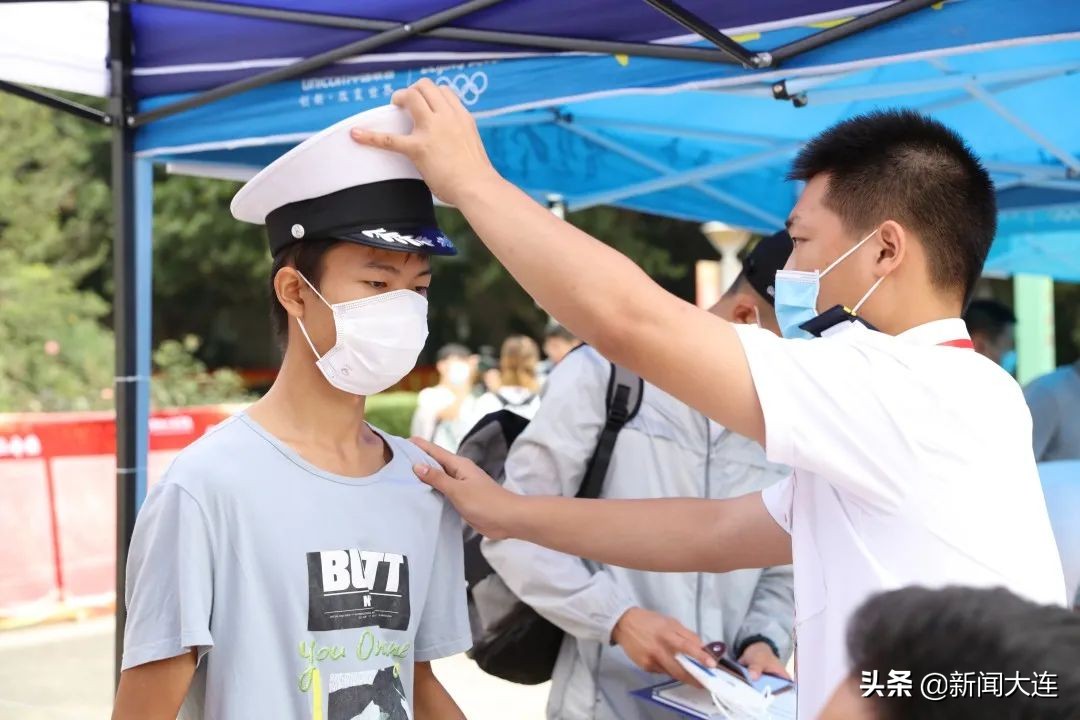 #大连头条#高校开学进行时！终于等到你