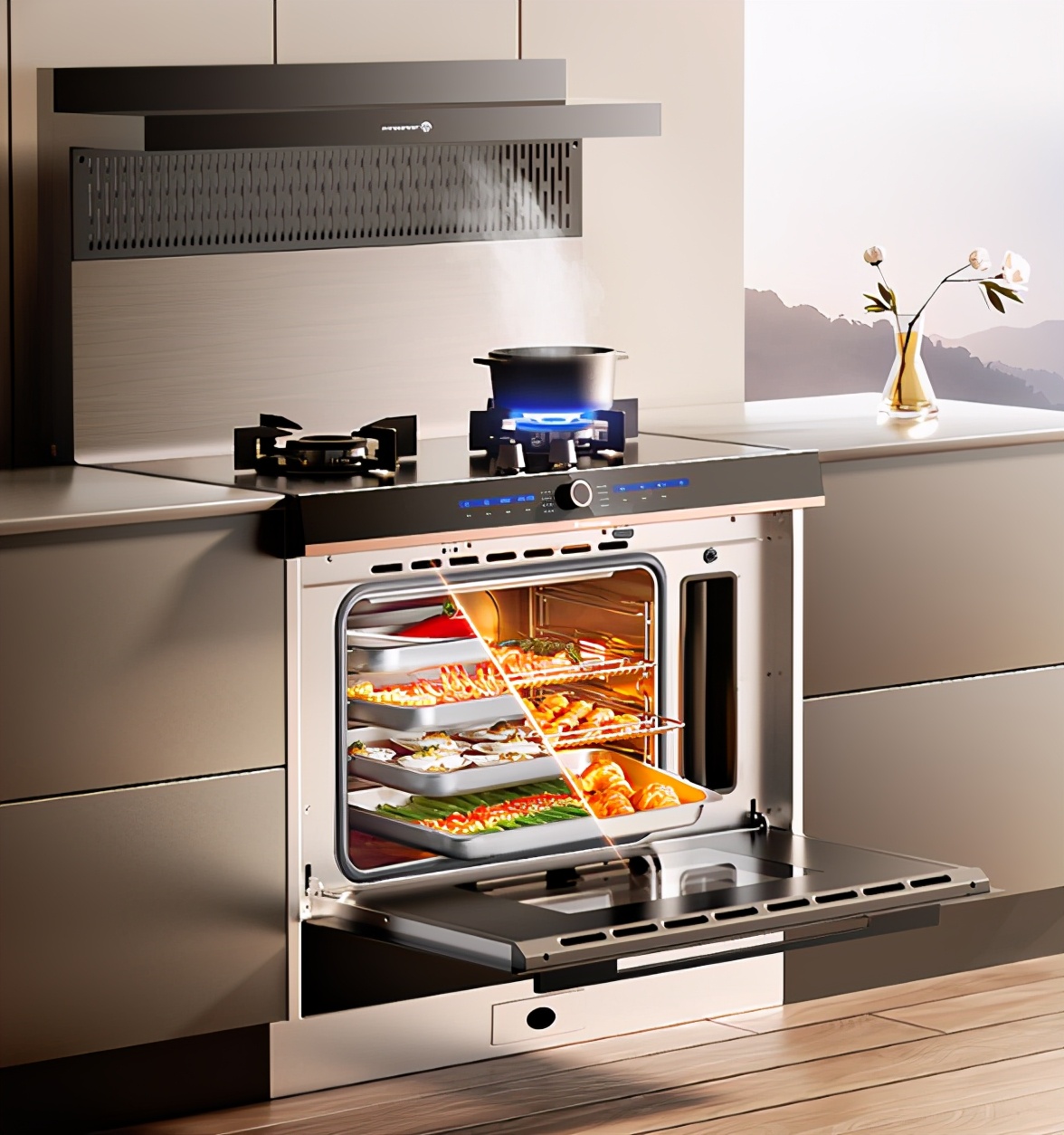 蒸烤一体集成灶值不值得买？4个点解答你的疑惑，看完就明白了