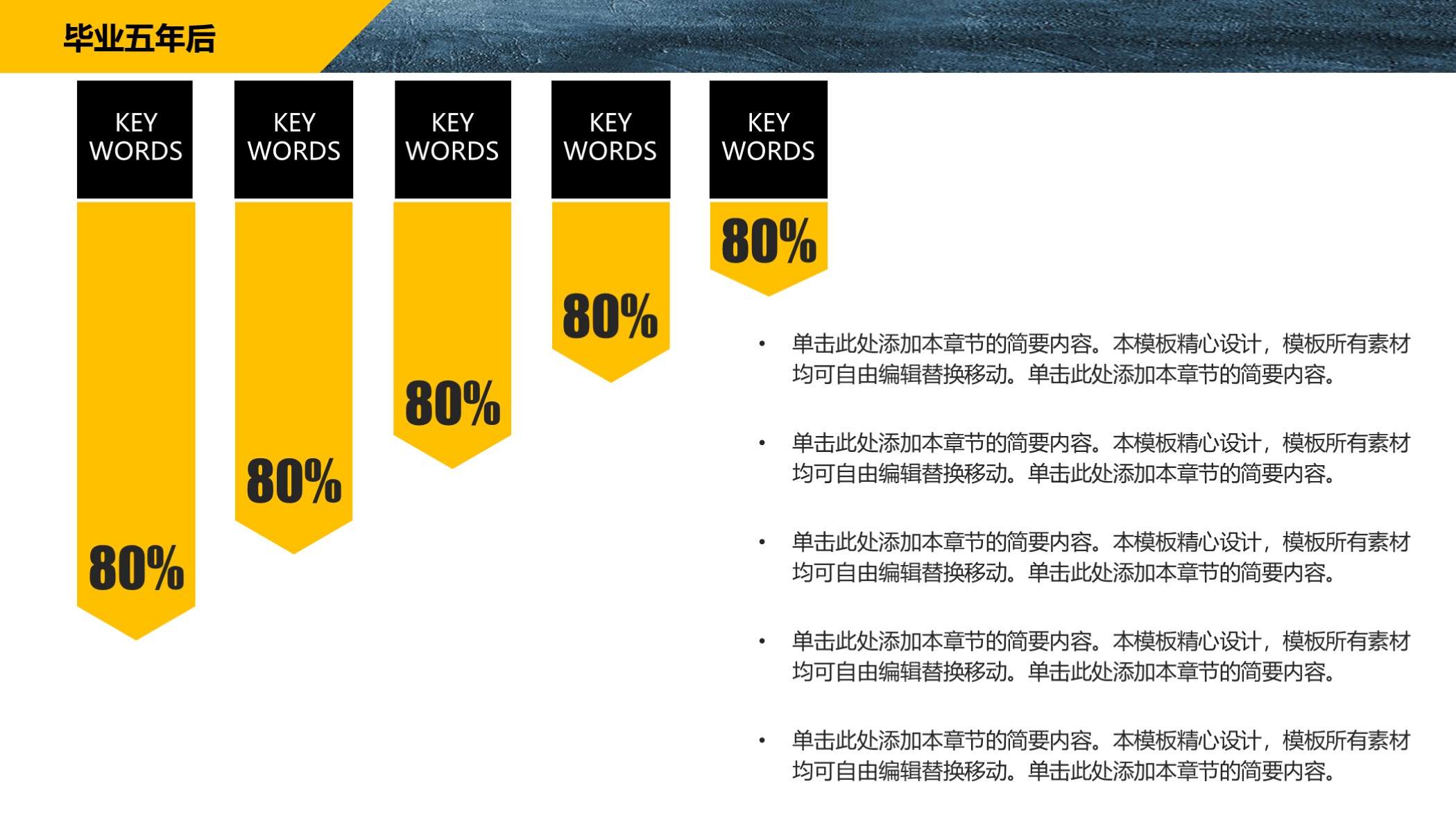 需要吗？第1191期：撕纸效果职业生涯规划PPT模板