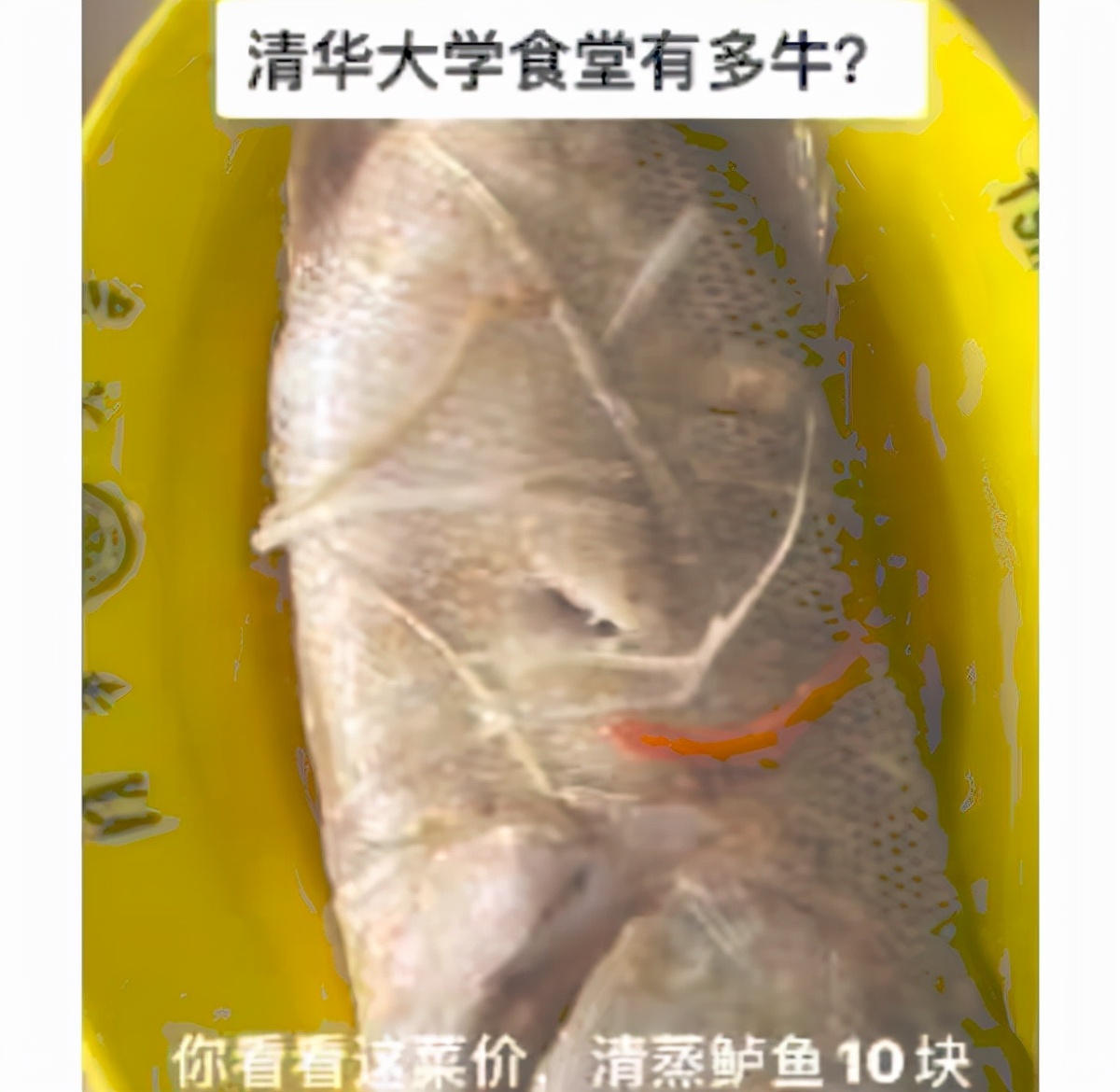 清华大学生的伙食有多好？网友馋得直流口水，味道好价格还便宜