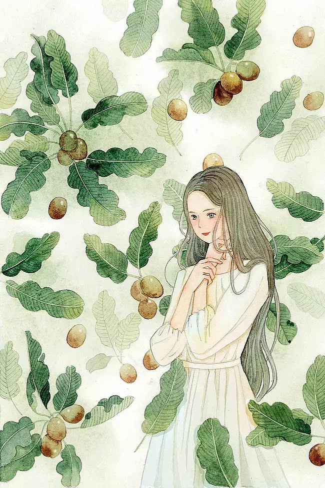 镜花水月，插画师用一支水彩笔画出一个梦想王国！