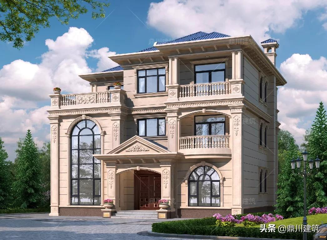 4套复式带旋转楼梯别墅，室内装饰怎么做？何不参考这个效果图