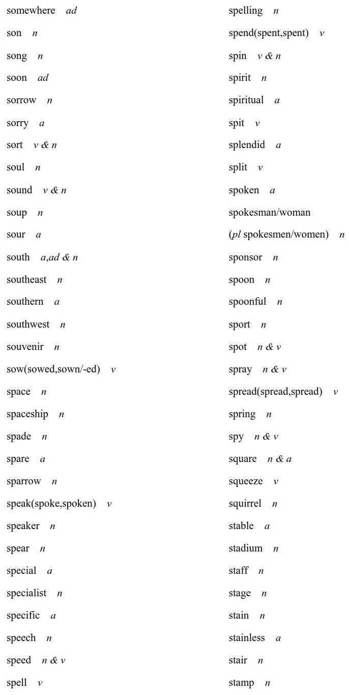 2020高考英语考试大纲正式发布！内附最新词汇表