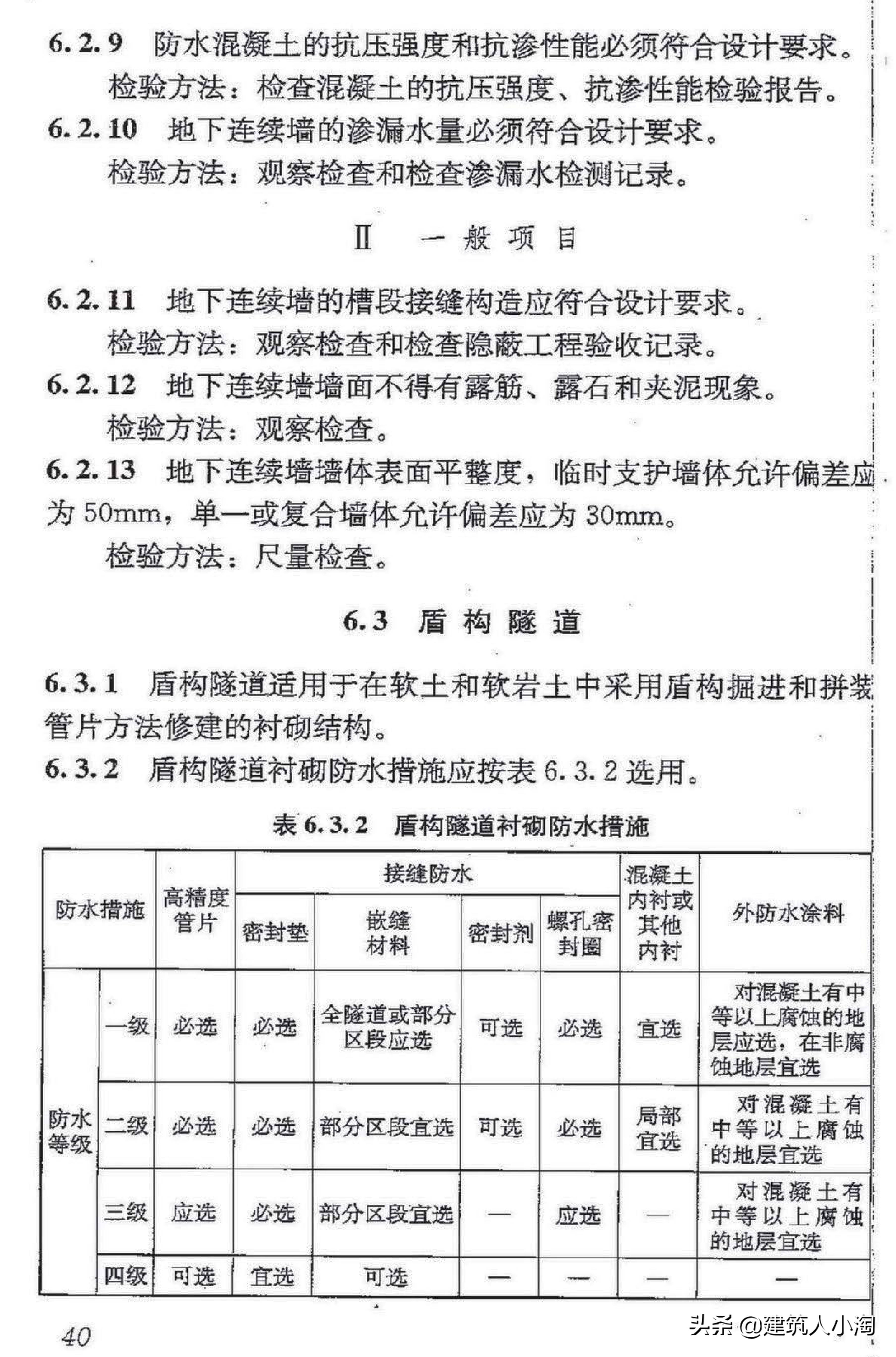 【规范分享】地下防水工程质量验收规范（GB50208-2011 ）
