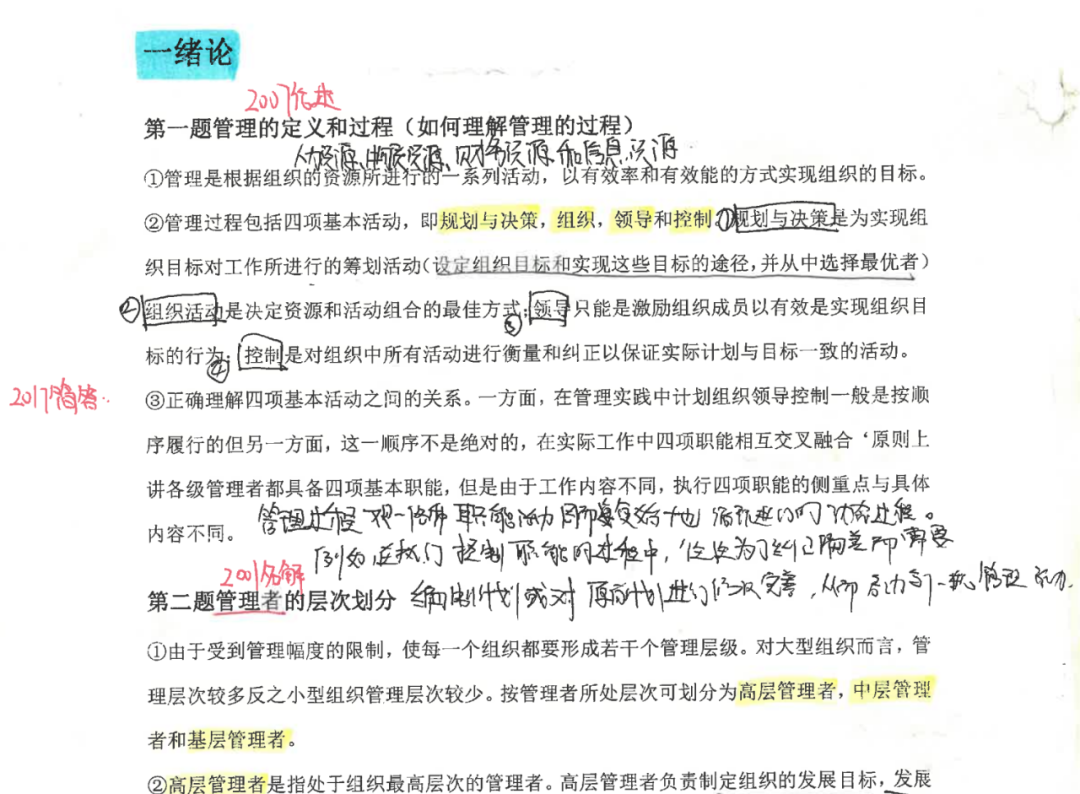 厦门大学考研经验分享（808管理学与管理经济学）