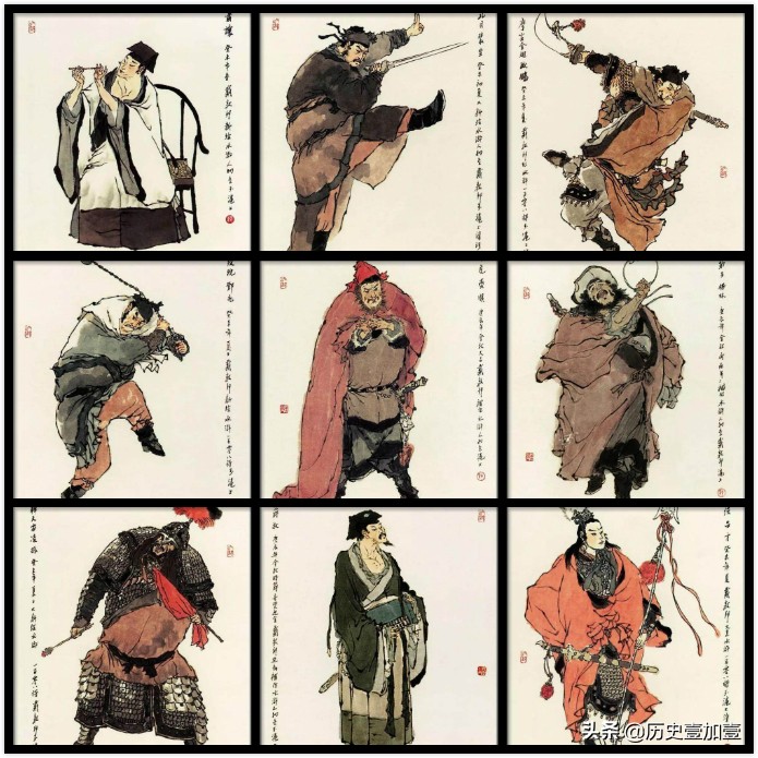 水浒传108将结局整理大全,水浒传的好汉都去哪了呢?