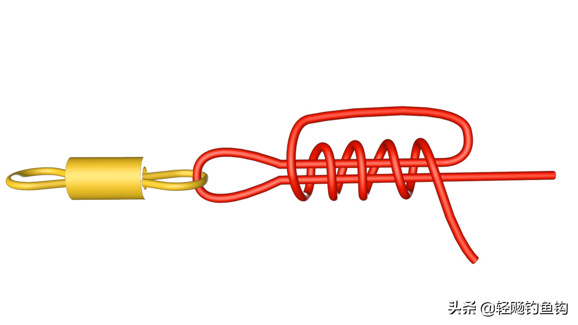 钓鱼8字环怎么绑?简单易学的超详细高清图解教程