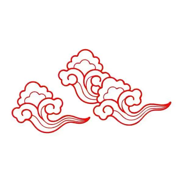 9张中国传统祥云图案,艺术,篆刻都能用到,值得收藏好