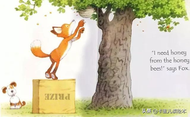 英文有声绘本故事《Fox on a box》箱子上的小狐狸