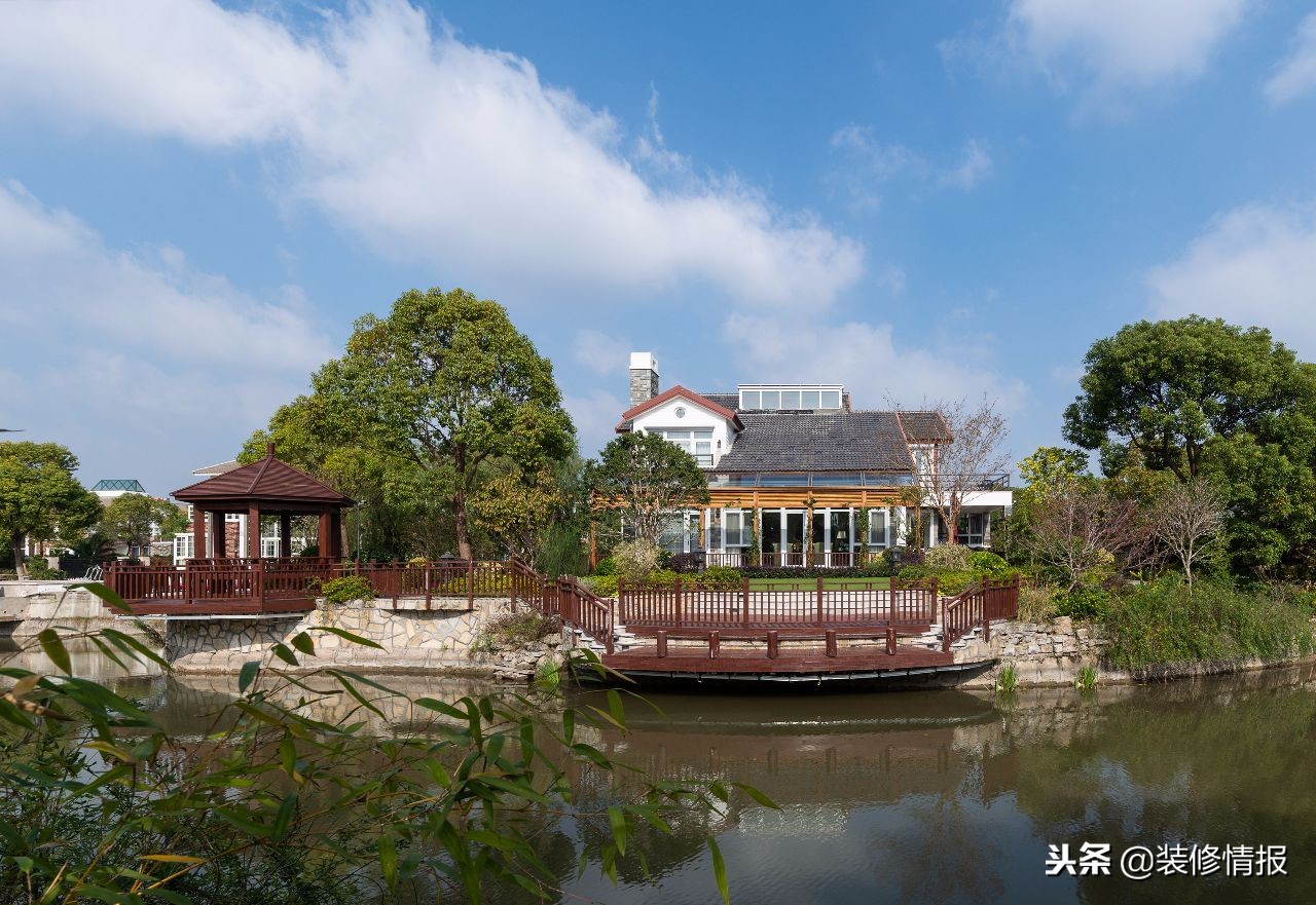 580㎡的美式乡村风，一个休闲、自然、安逸、宁静的居住环境