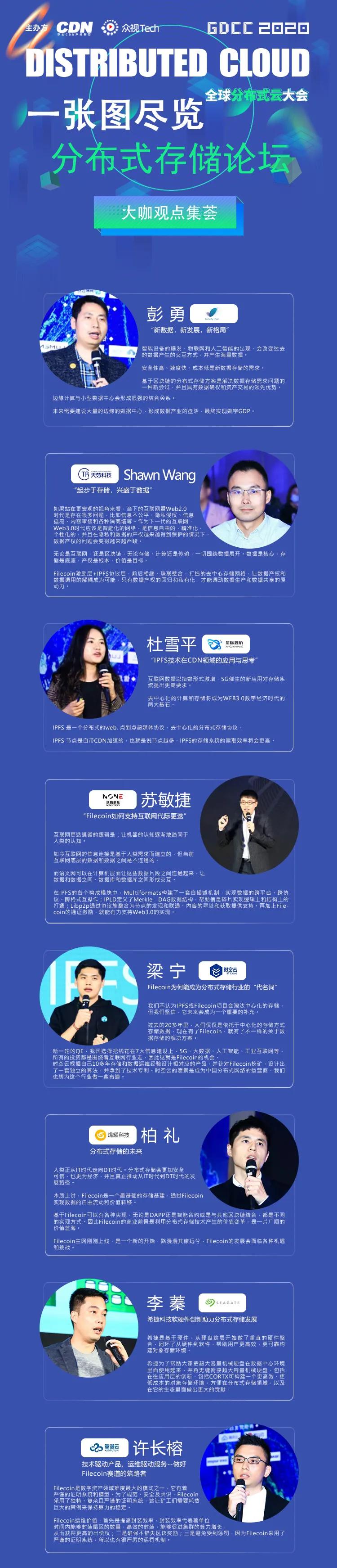 一图看分布式存储论坛干货