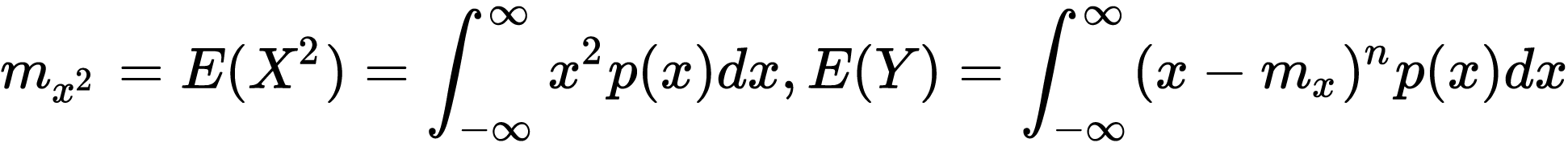 随机变量，概率密度及其统计量