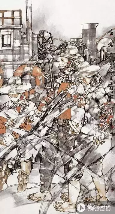 探索新蹊径-读张道兴的人物画