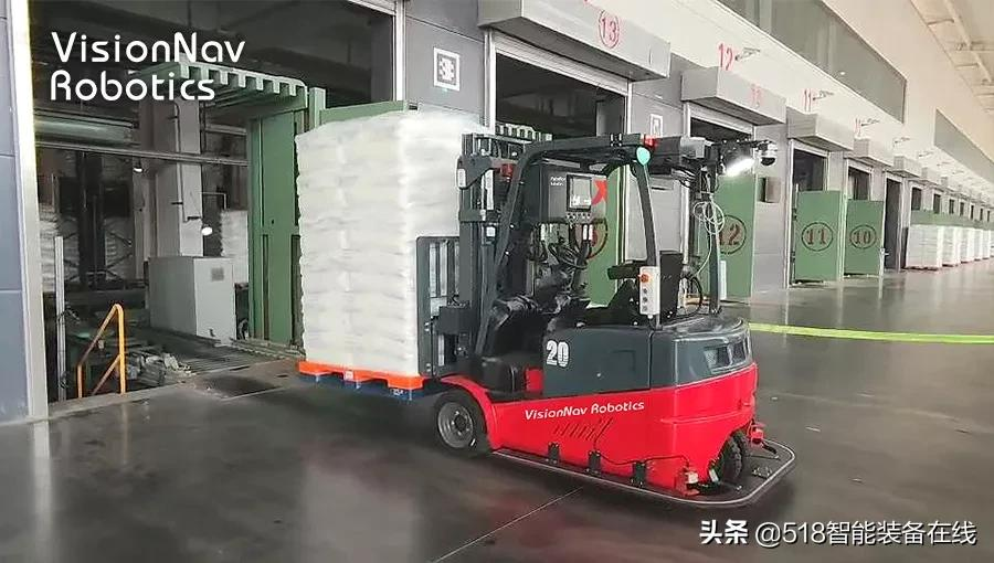案例 | 国内首个厢式货车无人叉车装箱，未来机器人新突破