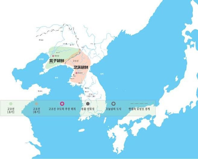 韩国历史朝代顺序表图（真实的韩国历史地图）-第1张图片