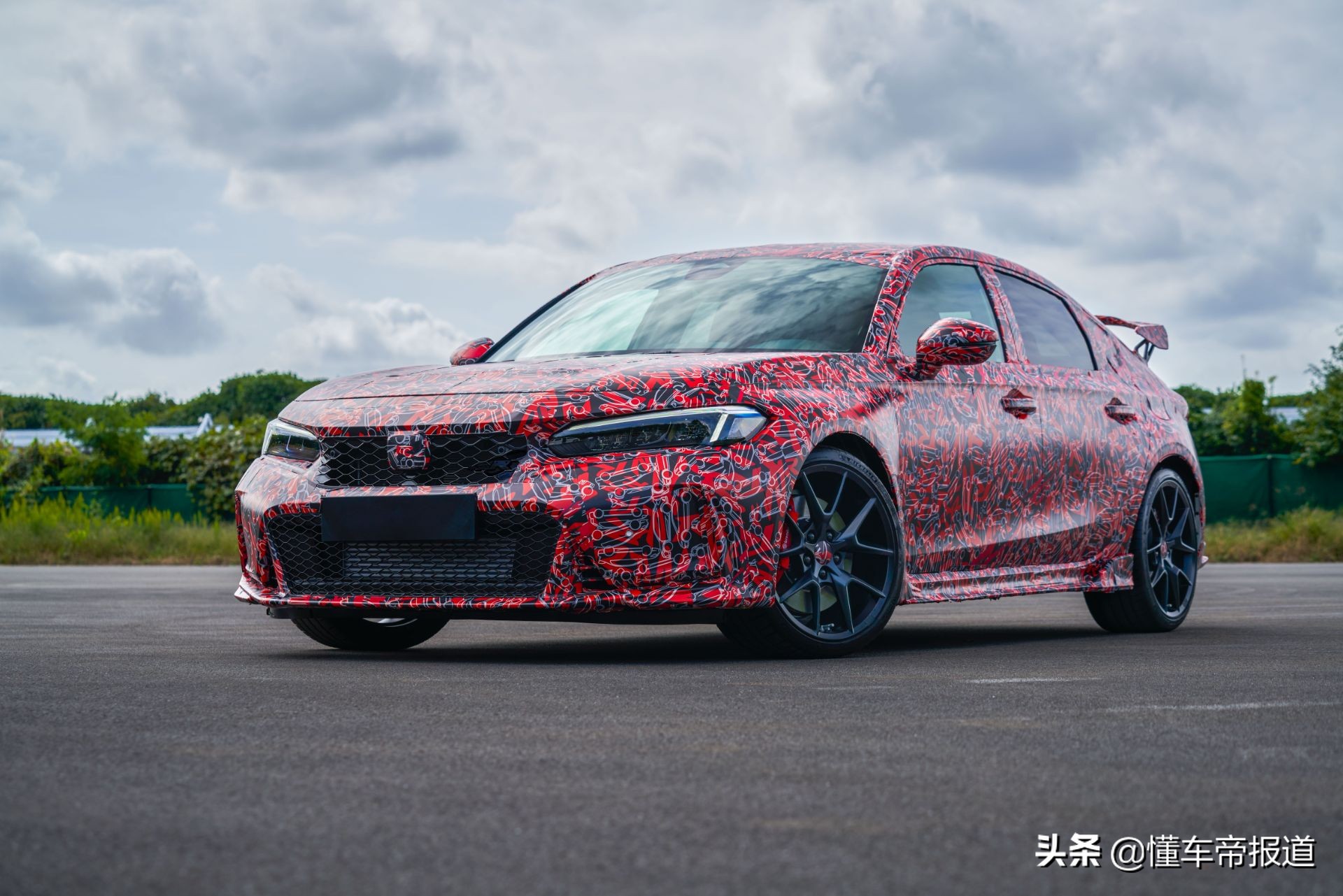 新车｜或将于2022年正式发布 本田思域Type R最新渲染图