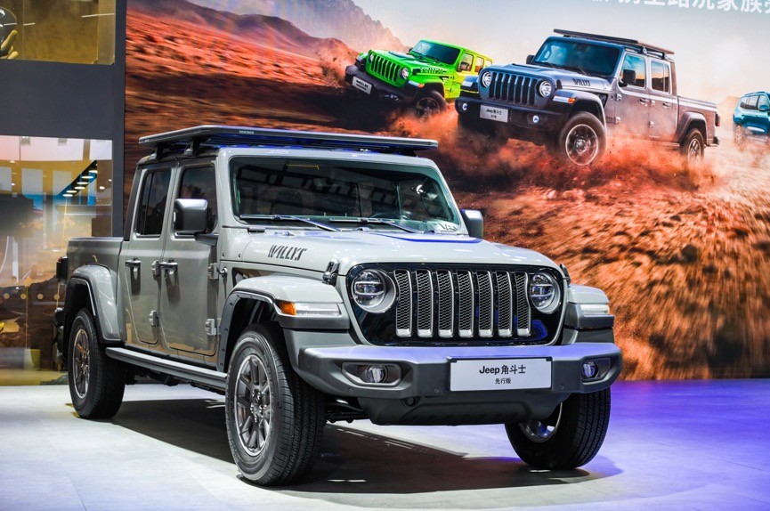 广州车展｜Jeep®角斗士先行版 这皮卡车真强