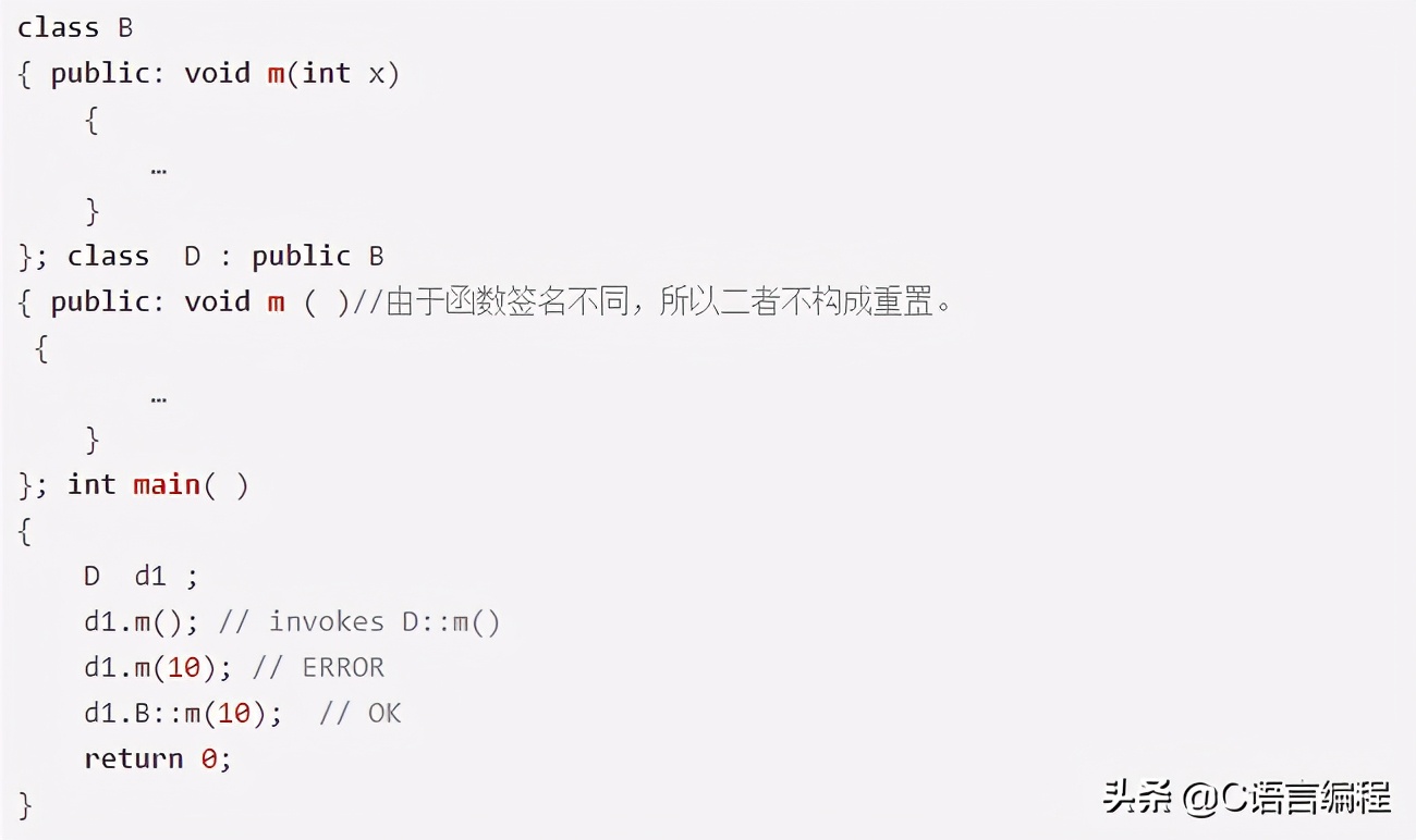 2020年最全面的C++面向对象复习大纲！内容全面，建议收藏