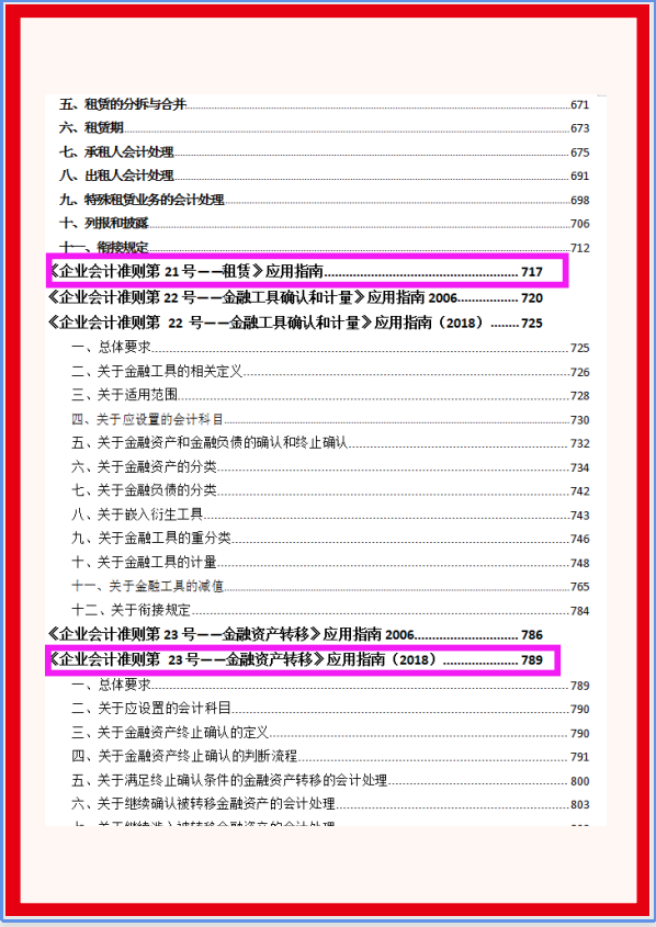 2021年超全企业会计准则应用指南及新版会计科目，附账务处理