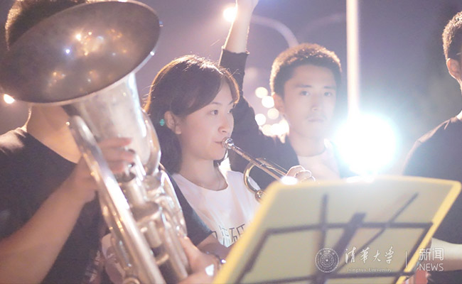 清华大学新生军训拉练集锦