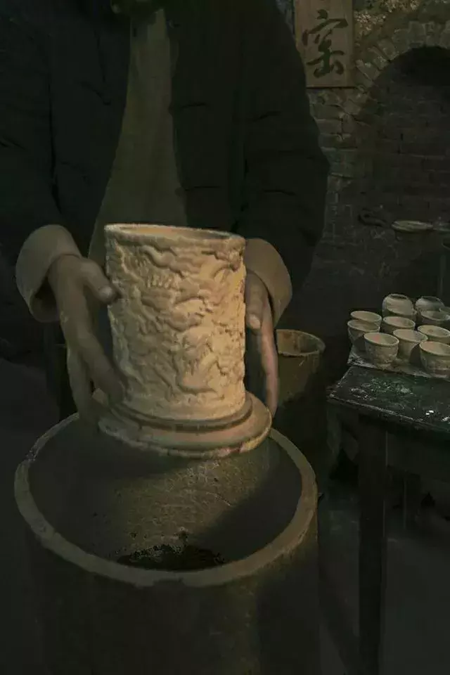 一件瓷器72道工序,有图有真相