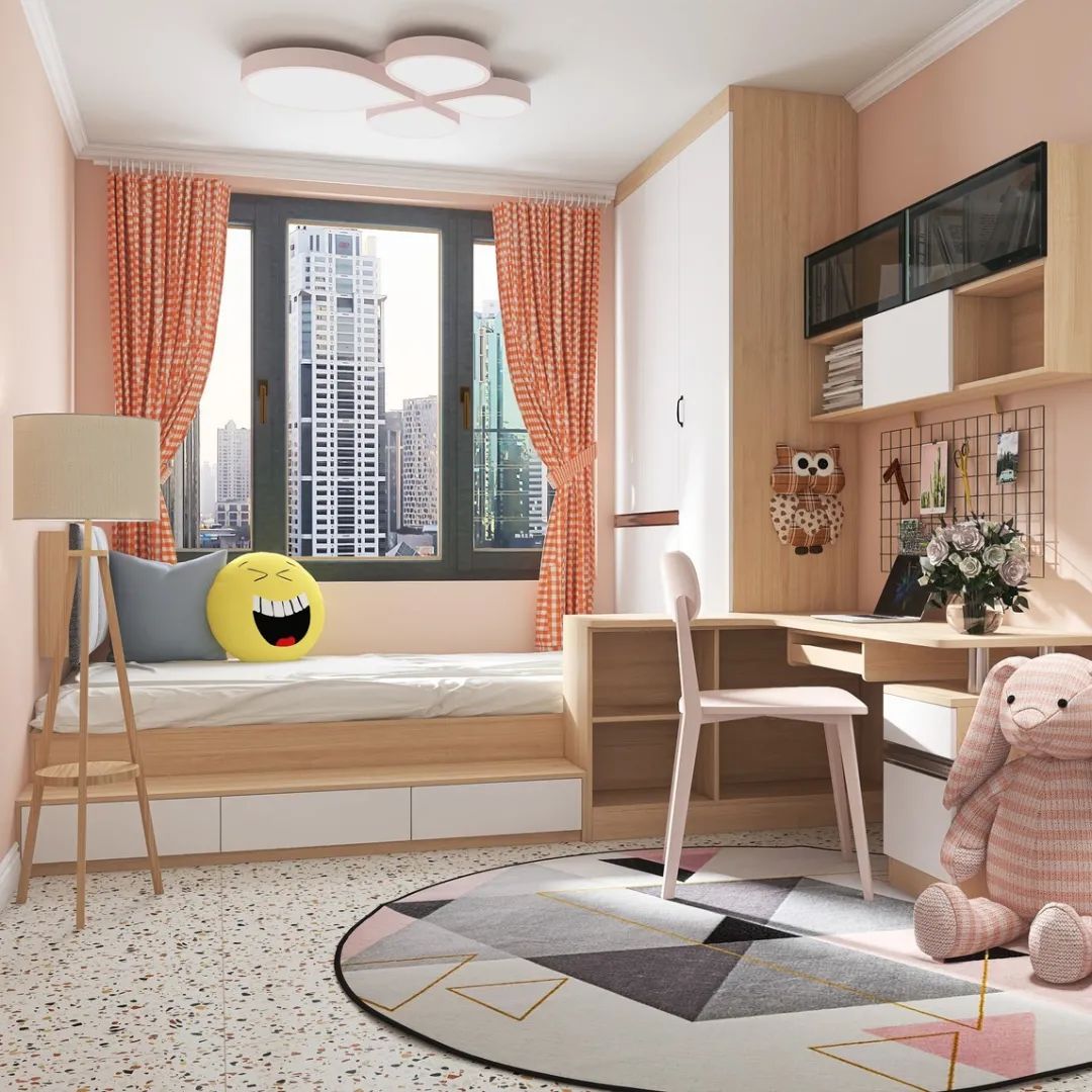 卧室里拼书房，7款一屋多用的办公学习区，1m²空间也能实现
