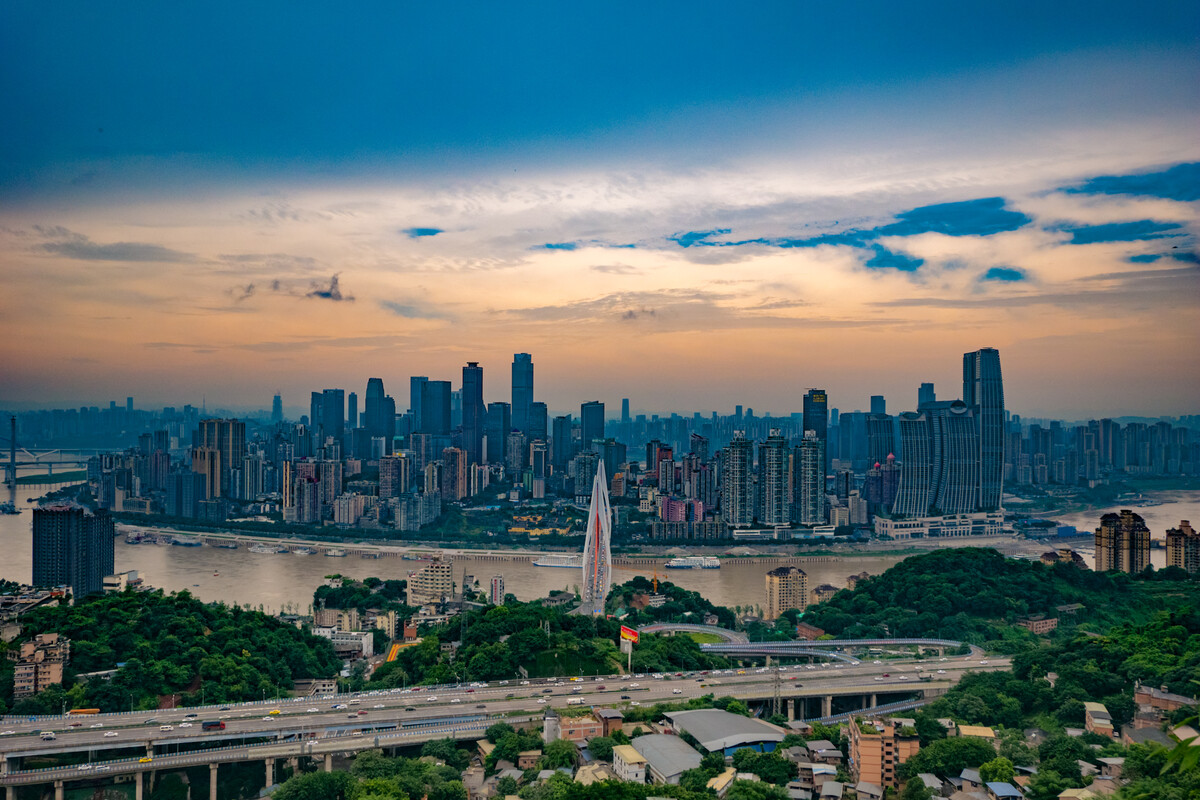 重庆两江四岸，房产价值排序