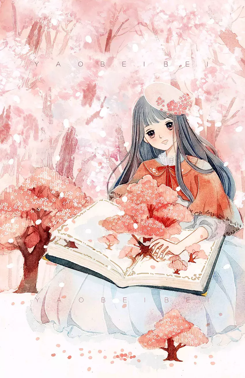 镜花水月，插画师用一支水彩笔画出一个梦想王国！