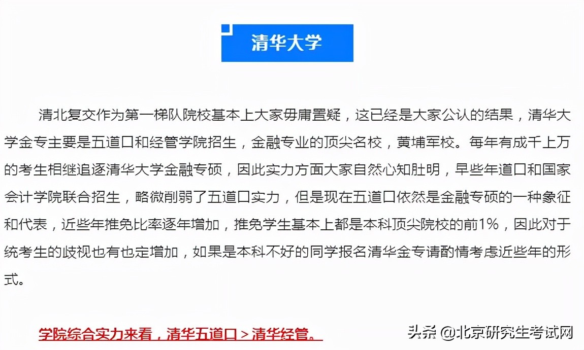 一文读懂金融专硕全国院校梯队排名！这所学校金专21年首招