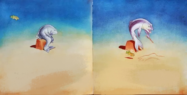 细节中见高低，《一条聪明的鱼》：告诉孩子追梦的脚步，不该停