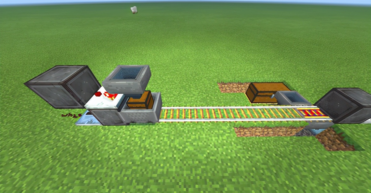 顶级教程《我的世界》全自动运输南瓜机 妈妈再也不担心我干饭啦