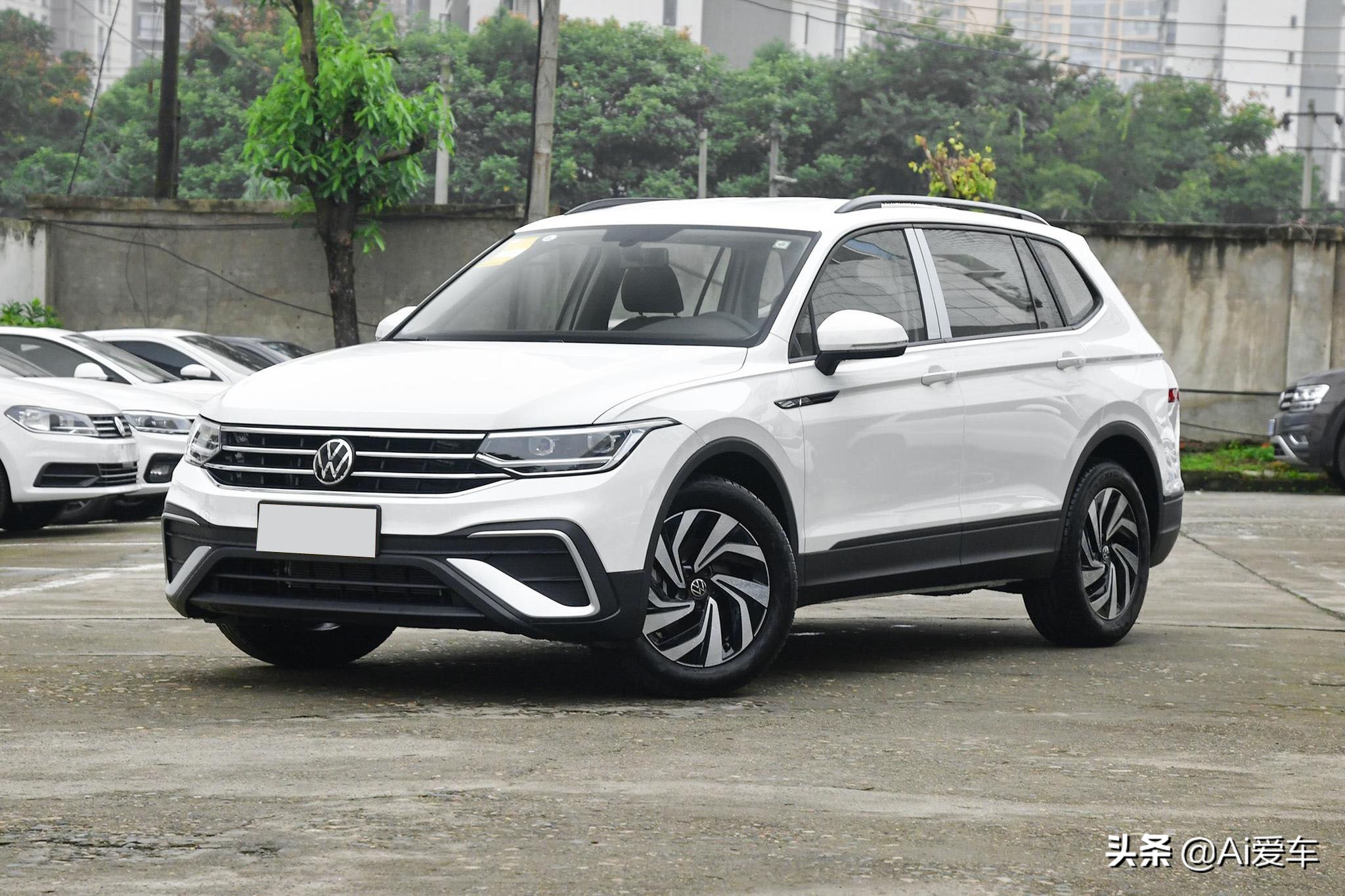 加长大5座，德系热销家用SUV，油耗6.6L车价不错，实拍大众途观L
