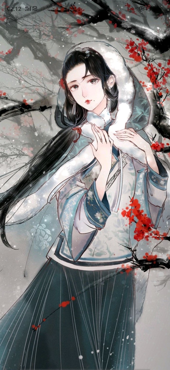 古风美图女生壁纸唯美古风的美人图手绘