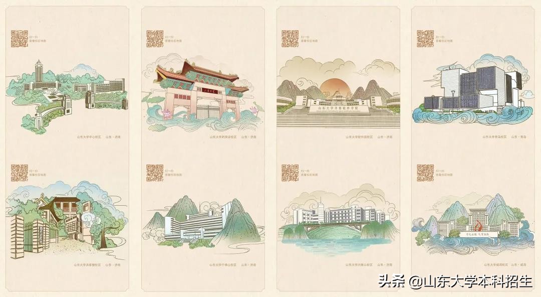 恭喜你！山东大学2020年录取通知书已寄出！八大绝美校园提前曝光！