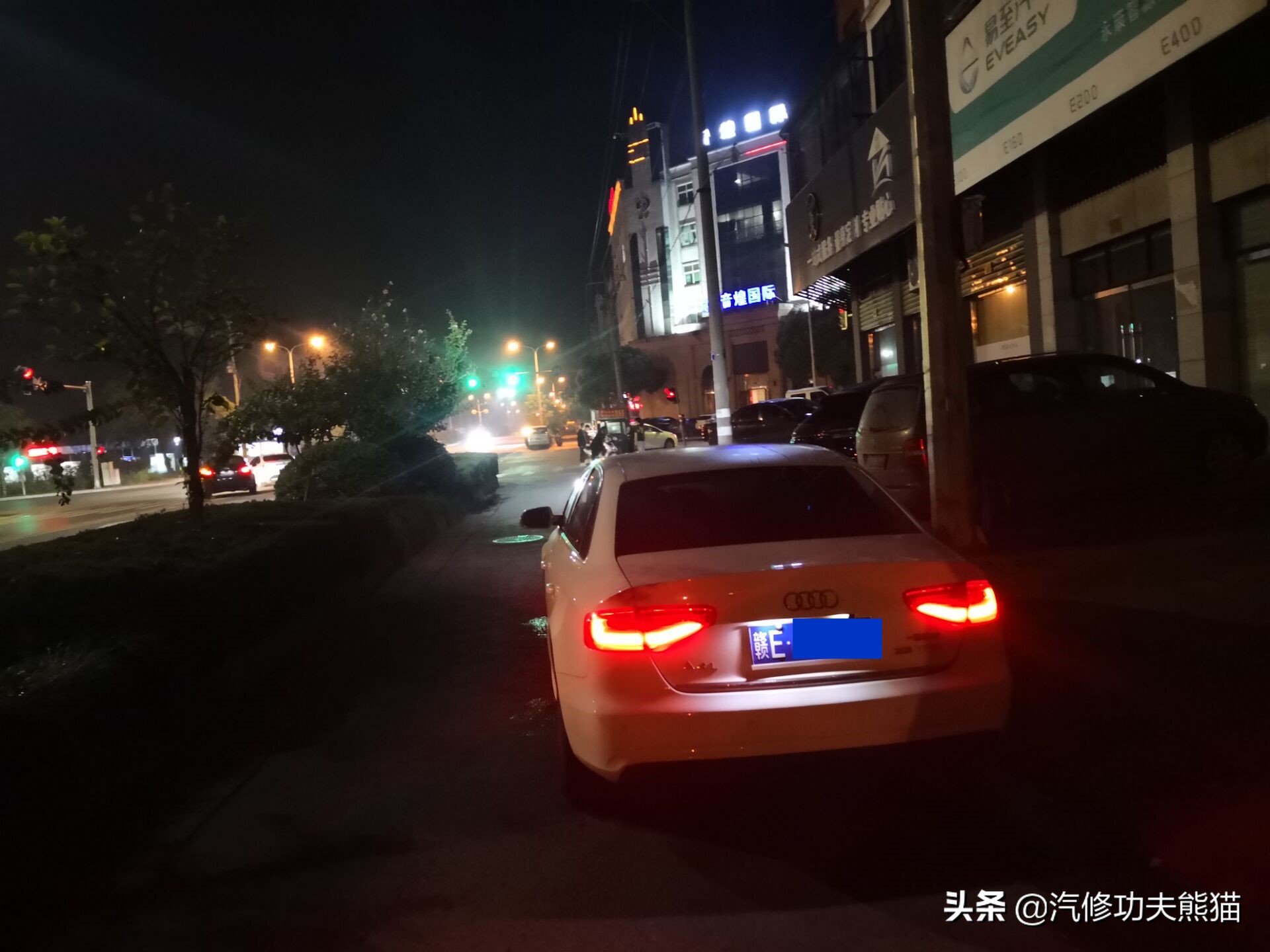 江西车友奥迪A4L严重烧机油500公里一升忍无可忍来永康解决